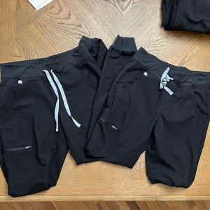 2 pairs Figs Xsmall Tall Zamora Jogger Scrub Pant